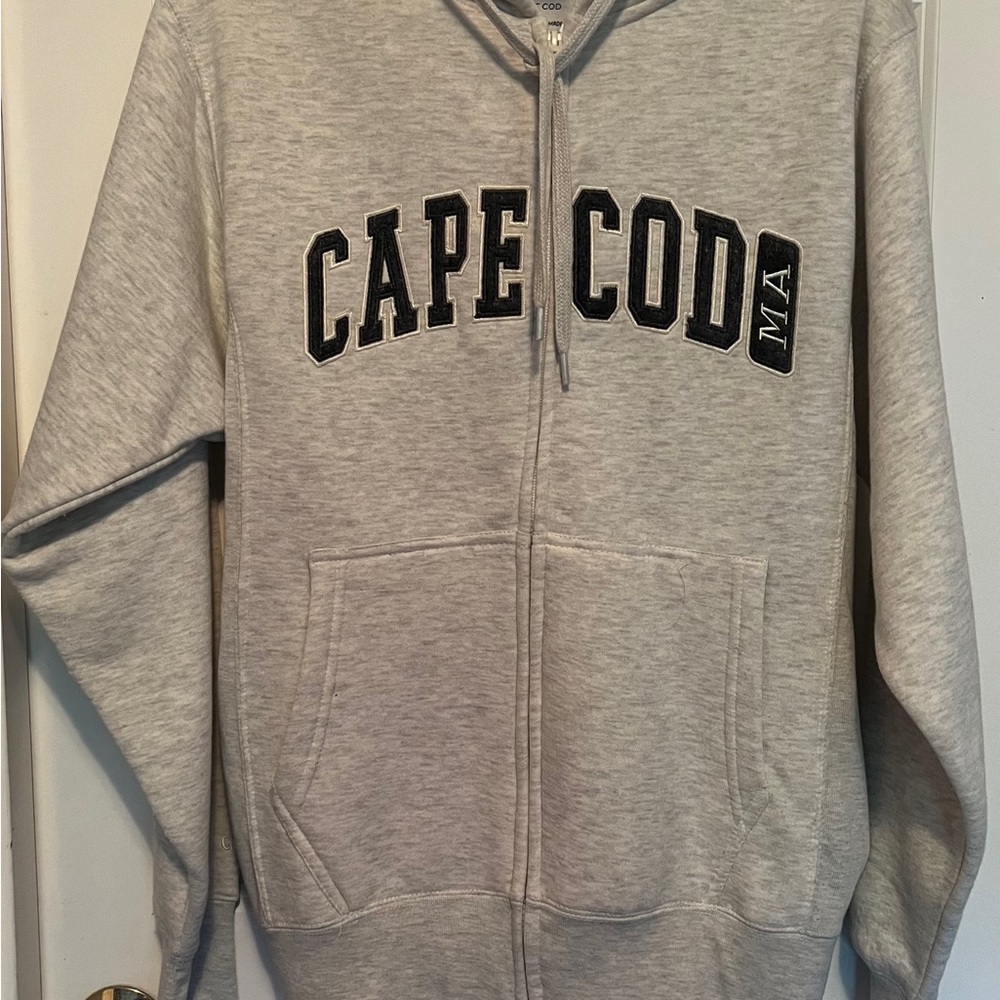 Gray Collegiate Cape Cod Sweatshirt